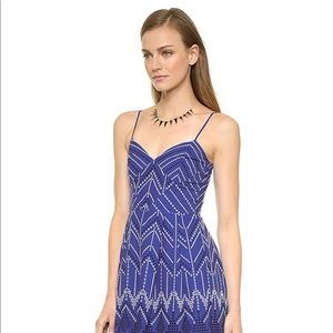 PARKER Bluebird Juno Dress Eyelet Embroidered Mini
